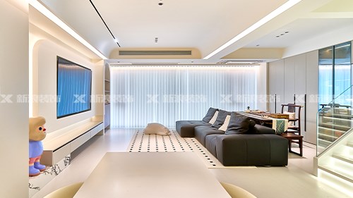 125㎡現代復式 時尚摩登，盡顯高級質感|長沙全屋整裝